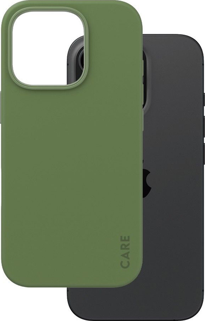 Панель Panzer Glass CARE Fashionable Case MagSafe для Apple iPhone 16 Pro Green (5715685004544) - зображення 2