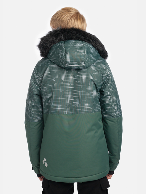 Детская зимняя куртка для мальчика Huppa Alfa 18620020-52497 128 см Зеленая (4741632271302) - Фото 2 Детская зимняя куртка для мальчика Huppa Alfa 18620020-52497 128 см Зеленая (4741632271302) - изображение 2