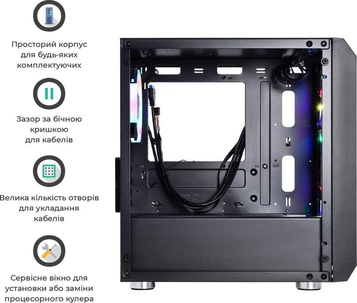 Корпус QUBE NEPTUNE MINI (QB08N_FCNU3) - изображение 3