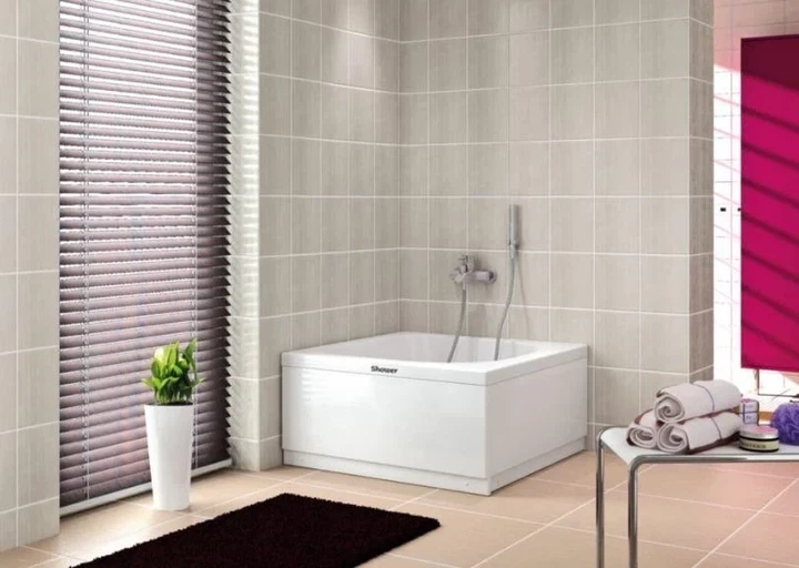 Акриловий піддон для душу Shower MINA SW-6078 90x90x45 см глибокий квадратний глибокий (C15263) - зображення 5