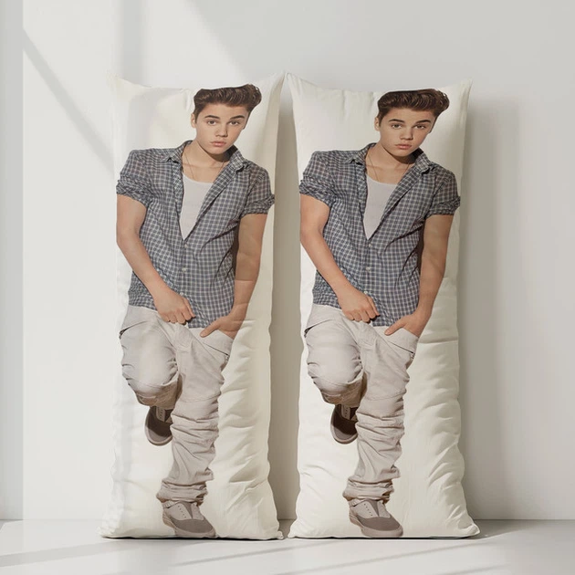 Джастін Бібер (Justin Bieber) дакімакура, подушка ростова 150*50 см - Фото 3 Джастін Бібер (Justin Bieber) дакімакура, подушка ростова 150*50 см - зображення 3