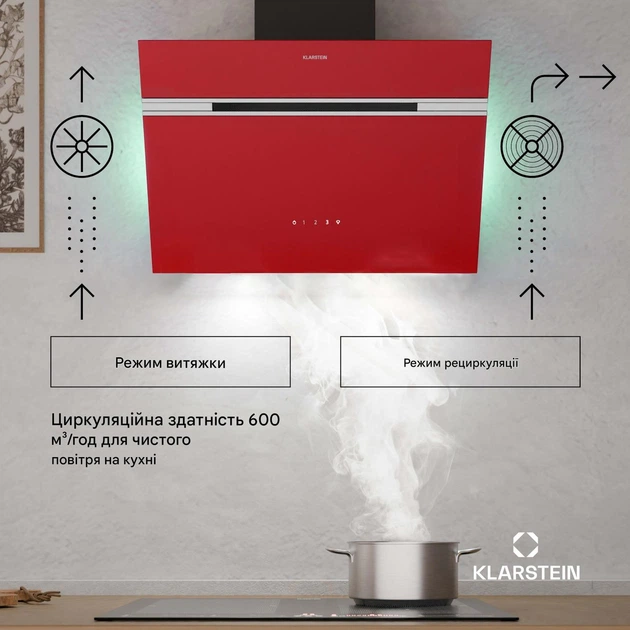 Витяжка KLARSTEIN Alina 60 (10046578) - зображення 3