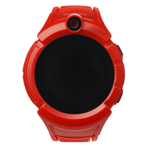 Детские телефон-часы с GPS трекером UWatch Q610 красный - изображение 2