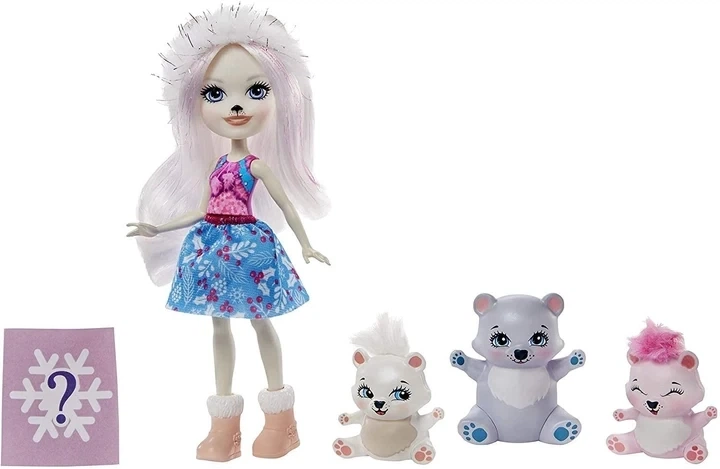 Игровой набор Enchantimals Family Семья Белой Медведицы Пристины GJX47 - Фото 3 Игровой набор Enchantimals Family Семья Белой Медведицы Пристины GJX47 - изображение 3