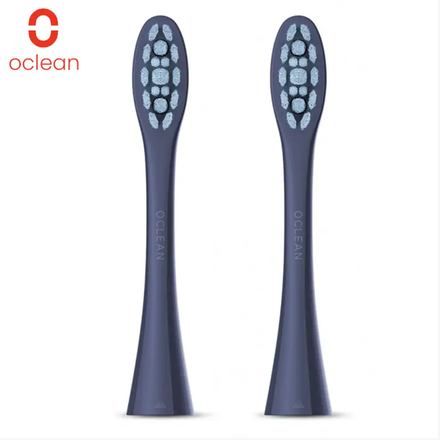 Насадки для зубной щетки oclean x сменные на one se xiaomi air f1 PW05 для z1 (2шт) - изображение 2