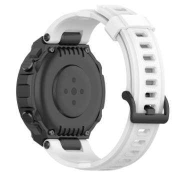 Ремешок силиконовые для смарт часов Amazfit T-Rex (A1918 / A1919), T Rex Pro (A2013) с отвертками Белый - изображение 3