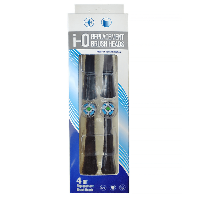 Насадки для электрической зубной щетки Oral-B iO 4 шт сменные черные - изображение 11