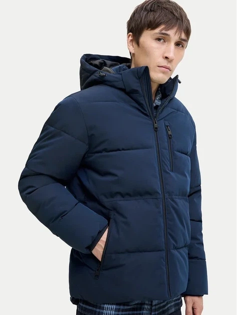 Куртка демисезонная с капюшоном мужская Jack & Jones 12278792-64253 2XL Sky Captain (5715724885523) - Фото 4 Куртка демисезонная с капюшоном мужская Jack & Jones 12278792-64253 2XL Sky Captain (5715724885523) - изображение 4