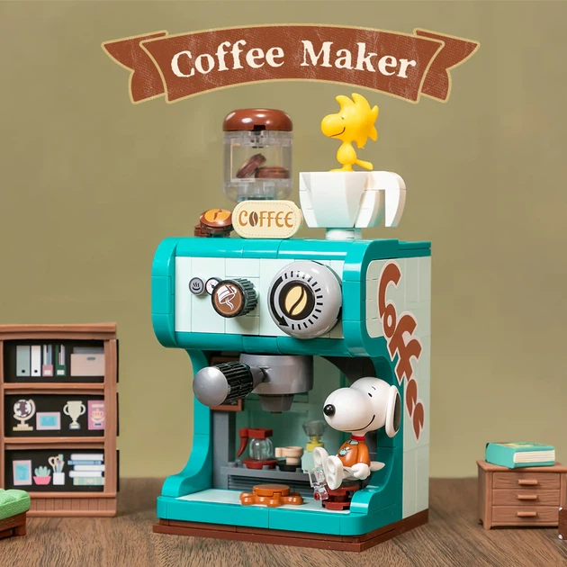 Конструктор Pantasy Snoopy Кофеварка (86914) - изображение 2