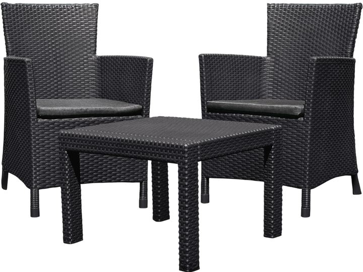 Набір меблів Allibert Rosario balcony Graphite - зображення 1