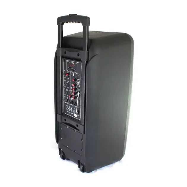 Портативная колонка Su-Kam 1010 с 2 микрофонами BT 12v220v мощность 90-150 Вт до 12 часов - изображение 4