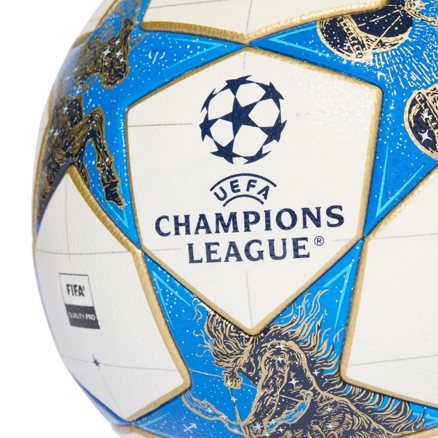 Мяч футбольный Adidas UCL 2025 Competition JP1541 (размер 5) полупрофессиональный, термошов, Лига Чемпионов - изображение 4