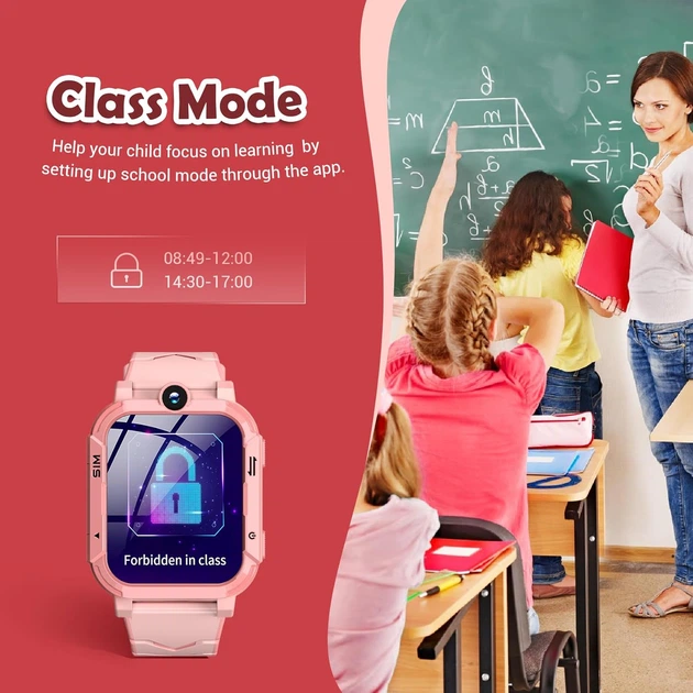 Детские смарт-часы Blackview 4G Kids Smart Watch GPS+LBS+WIFI-трекер с функцией SOS - Фото 6 Детские смарт-часы Blackview 4G Kids Smart Watch GPS+LBS+WIFI-трекер с функцией SOS - изображение 6