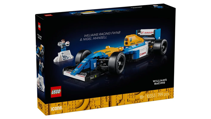 Конструктор Lego Williams Racing FW14B & Nigel Mansell Icons 10353 - изображение 2