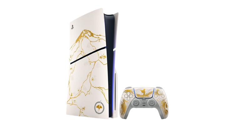 Консоль Sony PlayStation 5 Slim Blu-ray Ghost of Yotei Limited Edition 1TB White - изображение 2
