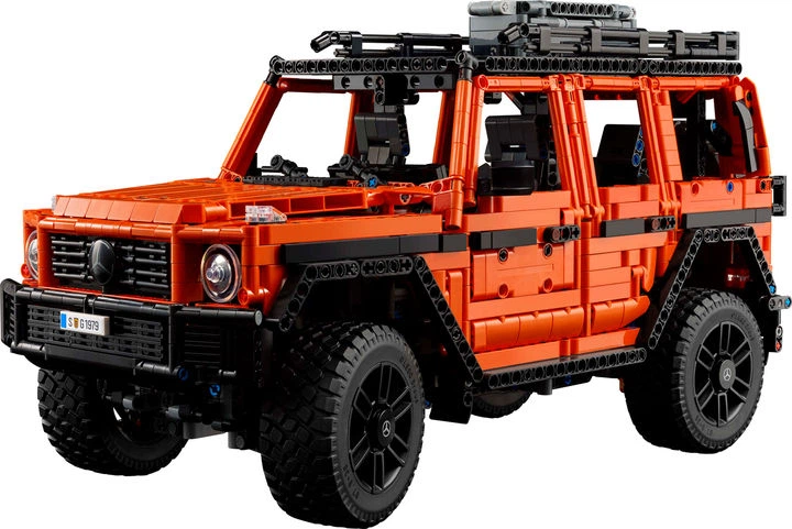 Конструктор Mercedes-Benz G 500 Professional Line, 2891 деталь, коллекционная модель в крафтовой упаковке - изображение 2