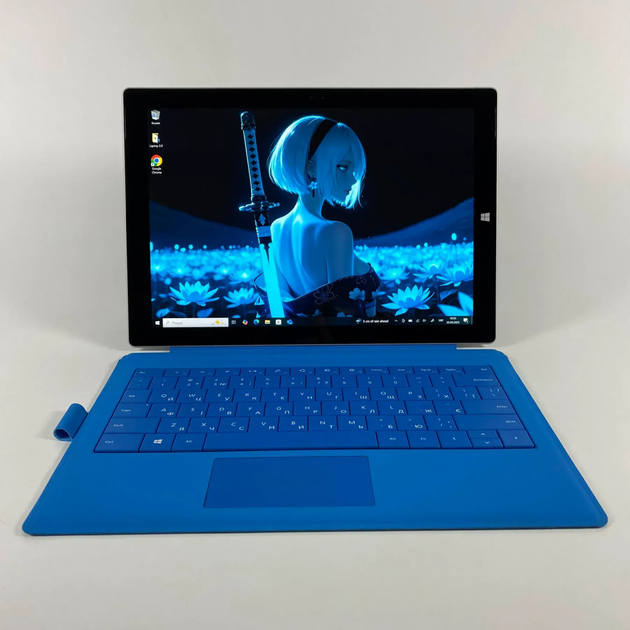 Нетбук-трансформер Microsoft Surface Pro 3 / 12" (2160x1440) IPS Touch / Intel Core i7-4650U (2 (4) ядра по 1.7 - 3.3 GHz) / 8 GB DDR3 / 512 GB SSD / Intel HD Graphics 5000 / WebCam б/у - Фото 2 Нетбук-трансформер Microsoft Surface Pro 3 / 12" (2160x1440) IPS Touch / Intel Core i7-4650U (2 (4) ядра по 1.7 - 3.3 GHz) / 8 GB DDR3 / 512 GB SSD / Intel HD Graphics 5000 / WebCam б/у - изображение 2