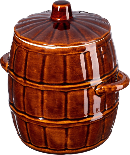 Beczka kamionkowa Kadax Helios z pokrywką 3.2 l (5903699479971) - obraz 1