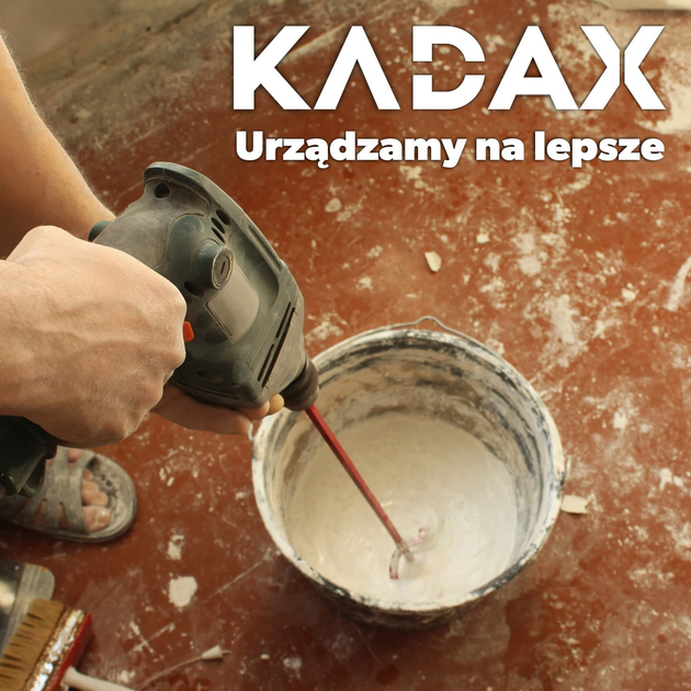 Набір будівельних відер Kadax Bado чорний 5 л x 10 шт (5902730383741) - зображення 6