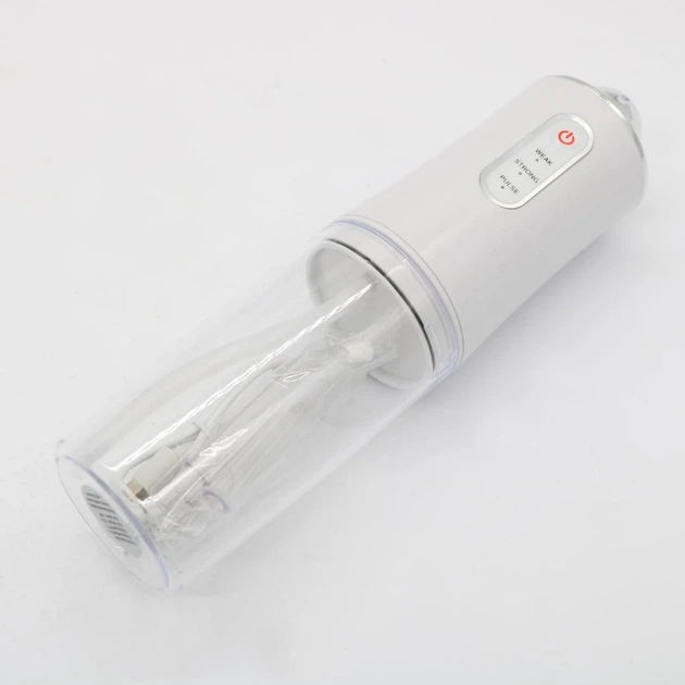 Портативний іригатор для ротової порожнини 230 мл Portable Oral Irrigator, з 2 насадками - зображення 6