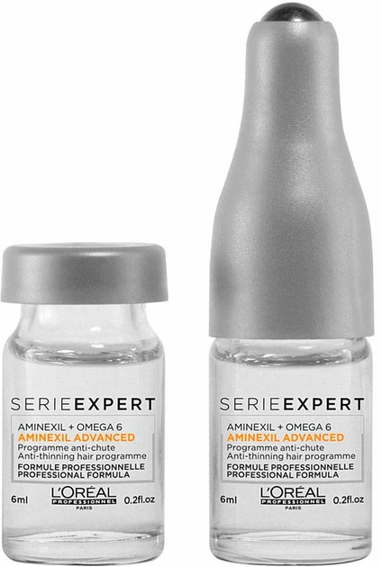 Ampułki przeciw wypadaniu włosów L'oreal Professionnel Paris Serie Expert Aminexil Advanced 10x6 ml (3474637265007) - obraz 2