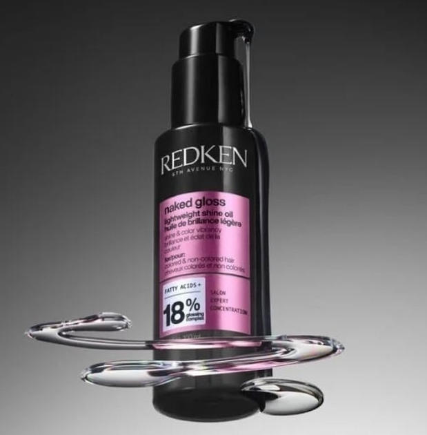 Olejek do włosów Redken Naked Gloss Lightweight Shine Oil 100 ml (3474637286538) - obraz 3