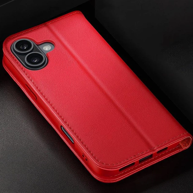 Чохол-книжка Dux Ducis Hivo для Apple iPhone 17 (6.3") Червоний - зображення 2