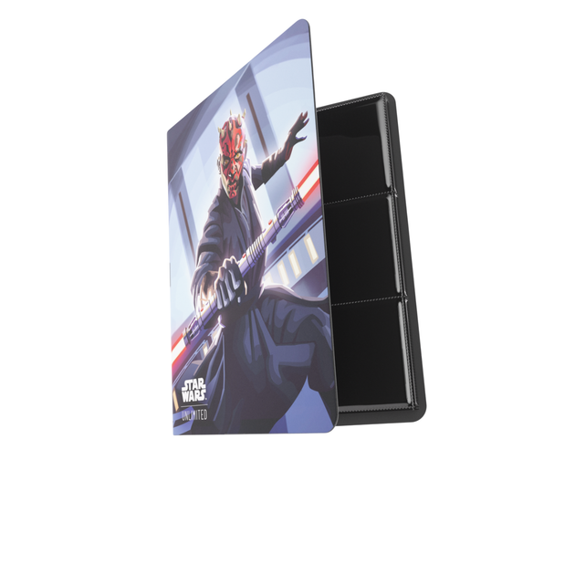 Альбом для карток Gamegenic: Star Wars Unlimited Card Game - 18-Pocket Album - Darth Maul & Qui-Gon Jinn (4251715418642) - зображення 6