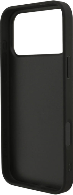 Панель Guess Fixed Glitter Big 4G для Apple iPhone 17 Pro Black (GUHCP17LHG4SGK) - зображення 6