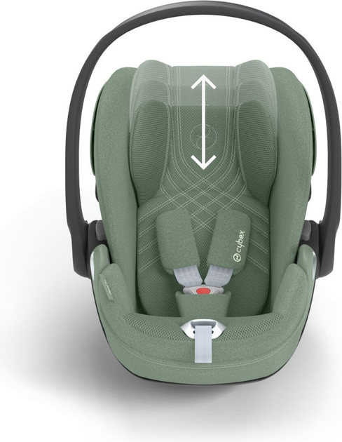 Fotelik samochodowy Cybex Cloud T i-Size Plus Leaf Green Platinum (4063846403158) - obraz 3