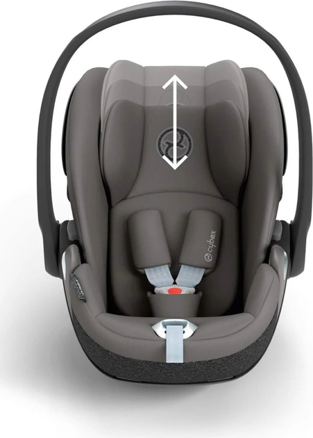 Fotelik samochodowy Cybex Cloud T i-Size Mirage Grey Platinum (4063846402359) - obraz 5