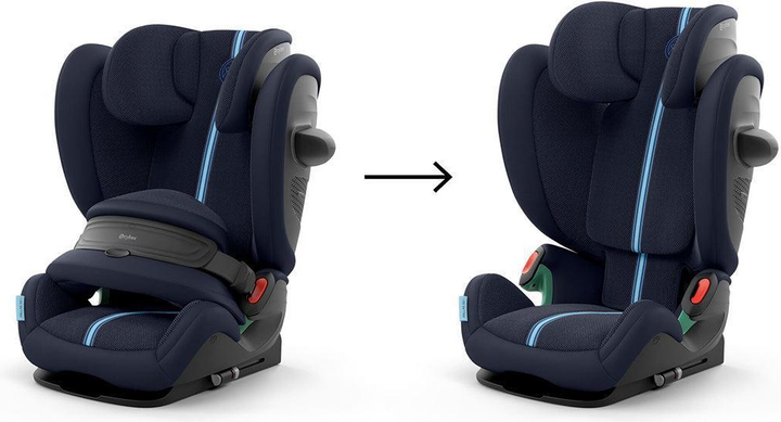 Fotelik samochodowy Cybex Pallas G2 i-Size Plus Ocean Blue (4063846466917) - obraz 8