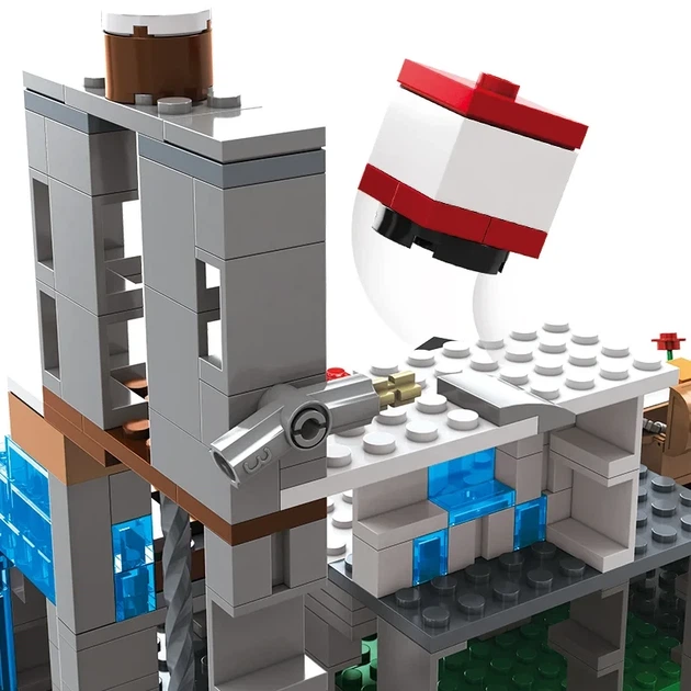 Конструктор Minecraft SJ82003 Гірська печера 587 деталей Майнкрафт MineWorld My World - Фото 8 Конструктор Minecraft SJ82003 Гірська печера 587 деталей Майнкрафт MineWorld My World - зображення 8