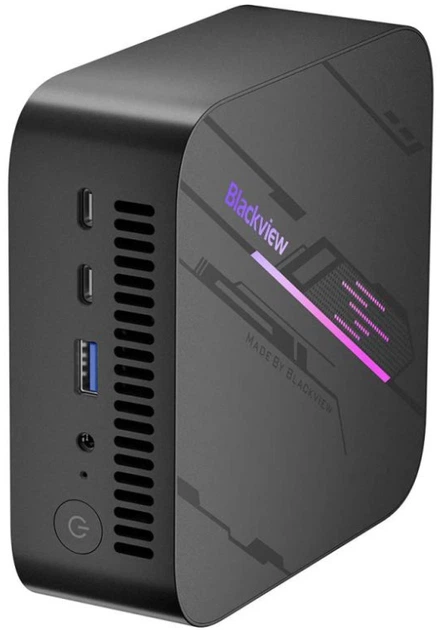 Неттоп Blackview Mini PC MP100 (MP100 R7 32GB+1TB) Black - зображення 6