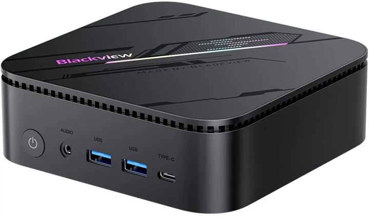 Неттоп Blackview Mini PC MP100 PRO (MP100 PRO I5 16GB+1TB) Black - зображення 3