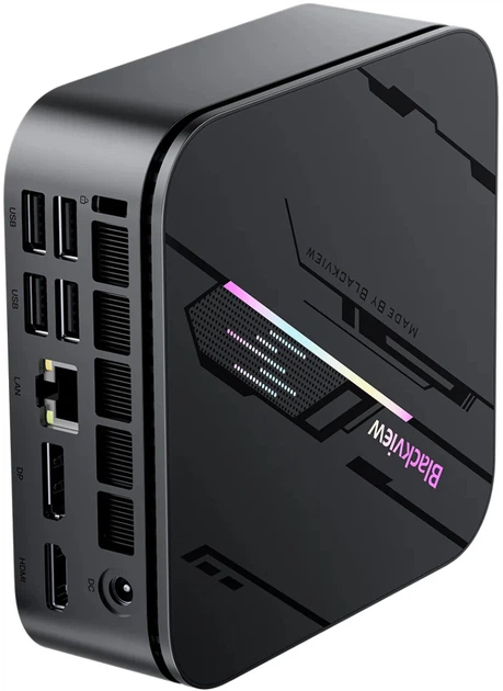 Неттоп Blackview Mini PC MP100 PRO (MP100 PRO I5 16GB+1TB) Black - зображення 6