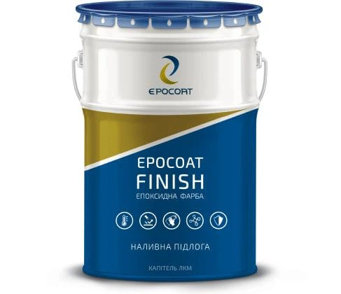 Набор EPOCOAT SYSTEM: PRIMER 10 кг + FINISH 10 кг + FLOCK 1 кг - комплексное эпоксидное покрытие - изображение 3