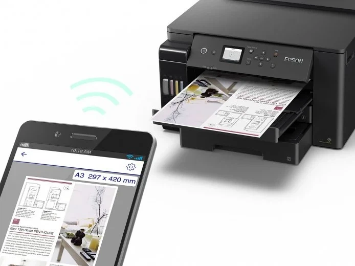 Принтер ink color A3 Epson EcoTank L11160 32_32 ppm Duplex USB Ethernet Wi-Fi 4 inks Pigment (00117541) - Фото 10 Принтер ink color A3 Epson EcoTank L11160 32_32 ppm Duplex USB Ethernet Wi-Fi 4 inks Pigment (00117541) - изображение 10