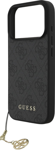 Панель Guess 4G Charms для Apple iPhone 17 Pro Black (GUHMP17LGF4GCK) - зображення 5
