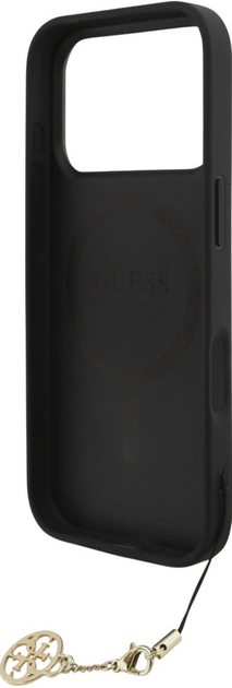 Панель Guess 4G Charms для Apple iPhone 17 Pro Black (GUHMP17LGF4GCK) - зображення 6