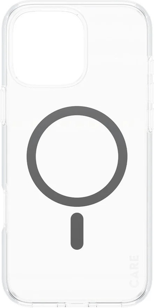 Панель CARE by PanzerGlass Flagship Case Transparent Urban Combat w. Black MagSafe для Apple iPhone 16 Pro Max (5715685004148) - зображення 2