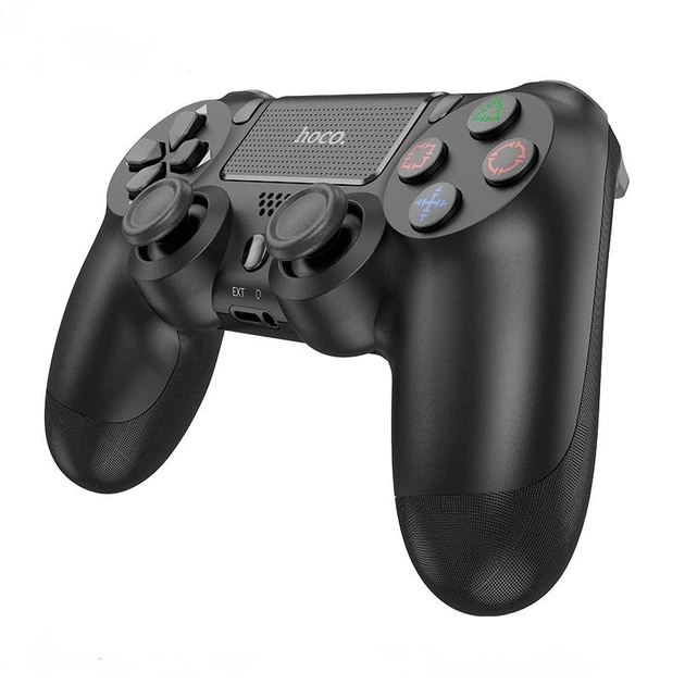Джойстик ігровий контролер HOCO DGM01 Cool Play Multi-function PS4 бездротовий gamepad Black - Фото 3 Джойстик ігровий контролер HOCO DGM01 Cool Play Multi-function PS4 бездротовий gamepad Black - изображение 3
