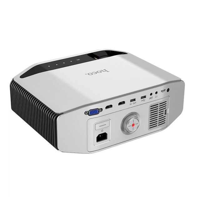 Проектор HOCO DI12 portable same-screen projector Gray (6931474748287) - изображение 4