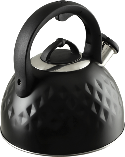 Czajnik Kadax Artaix z gwizdkiem Czarny 2.5 l (5903699493274) - obraz 6