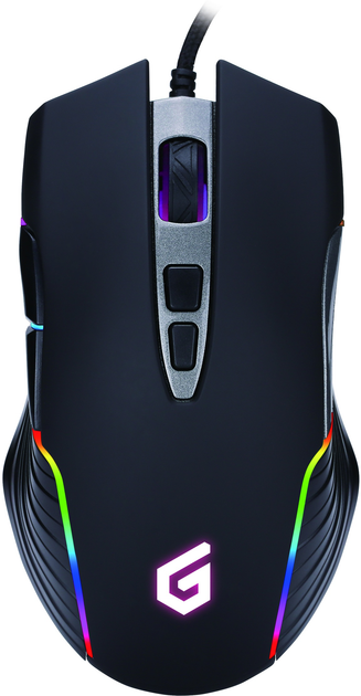 Mysz Conceptronic 7D Gaming Wired Black (DJEBBEL03B) - obraz 1