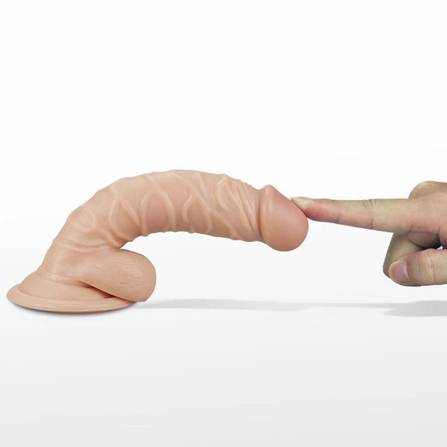 Вибратор Lovetoy Real Extreme 7,5 inch цвет телесный (16875026000000000) - изображение 4