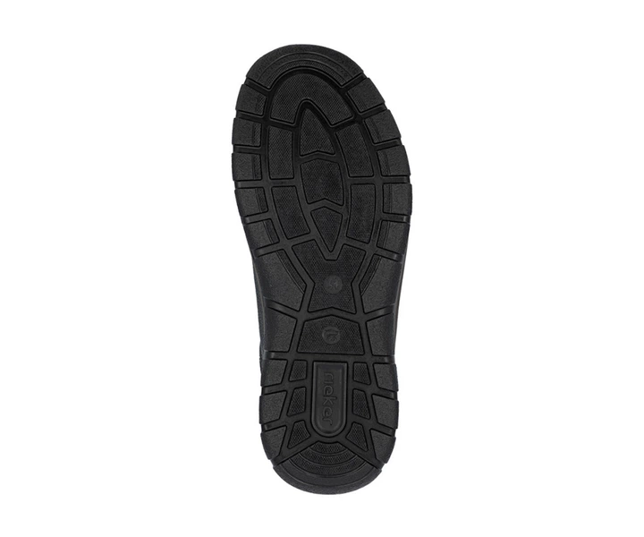 Туфлі комфорт чоловічі Rieker 03604-00 40 Чорний - Фото 8 Туфлі комфорт чоловічі Rieker 03604-00 40 Чорний - изображение 8