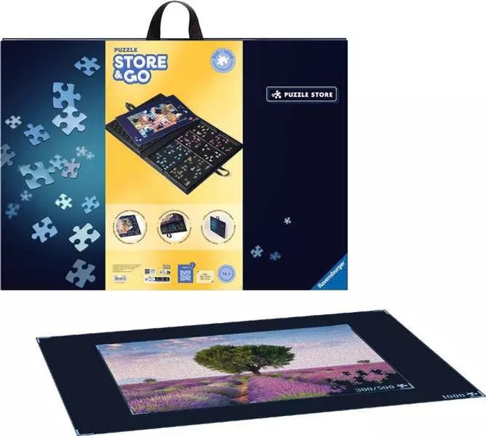 Mata do układania puzzli Ravensburger Puzzle Store 300-1000 elementów 17962 (4005556179626) - obraz 2