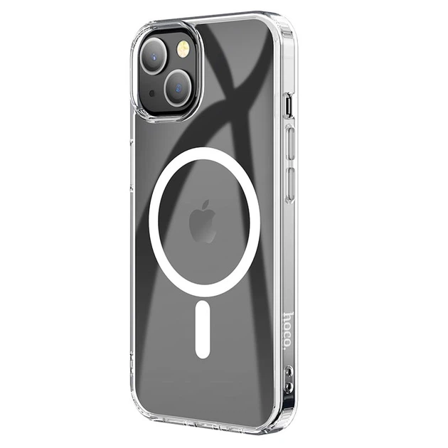 Чохол для iPhone15 Plus Hoco Magnetic series airbag anti-fall protective shell - Фото 9 Чохол для iPhone15 Plus Hoco Magnetic series airbag anti-fall protective shell - изображение 9
