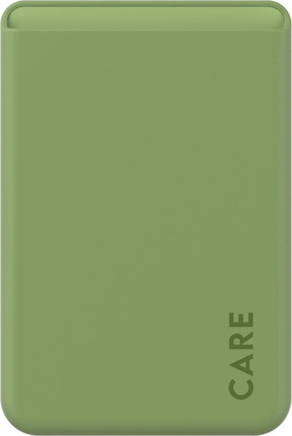 Кардхолдер CARE by PanzerGlass Fashionable Card Holder для Apple iPhone Green (5715685011214) - зображення 1
